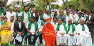 ಸಾಸ್ವೇಹಳ್ಳಿ ನೀರಾವರಿ ಯೋಜನೆ ಅನುಷ್ಟಾನಕ್ಕೆ ಆಗ್ರಹ
