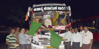 ಧರ್ಮಸ್ಥಳಕ್ಕೆ ನೂತನ ಸ್ಲೀಪರ್ ಬಸ್ ಸೇವೆಗೆ ಚಾಲನೆ