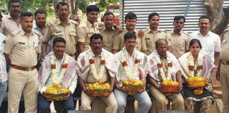ಹುಳಿಯಾರಿನ ಎಎಸ್ಐ ಸೇರಿದಂತೆ ಐವರು ಪೊಲೀಸರ ವರ್ಗಾವಣೆ