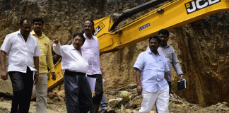 ಭದ್ರಾ ಮೇಲ್ದಂಡೆ ಯೋಜನೆ ಕಾಮಗಾರಿ ವೀಕ್ಷಣೆ