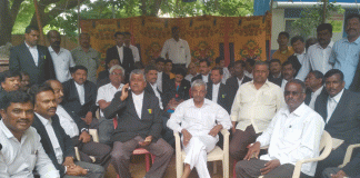 ಮುಂದುವರಿದ ಶಿರಾ ವಕೀಲರ ಅನಿರ್ಧಿಷ್ಠಾವಧಿ ಪ್ರತಿಭಟನೆ