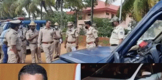 ಎಸ್ಪಿ ಕಾರು ಕಂಡ ಪೊಲೀಸ್ ಠಾಣೆ ಎಸ್ಐ, ಸಿಬ್ಬಂದಿ ಕಕ್ಕಾಬಿಕ್ಕಿ