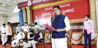 ರೈತರ ಹೆಸರಿನಲ್ಲಿ ರಾಜೇಂದ್ರ ಪ್ರಮಾಣ