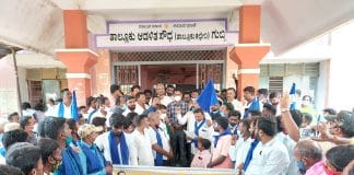 ಅಂಬೇಡ್ಕರ್ ಫೋಟೊಗೆ ಅಪಮಾನ ವಿವಾದ