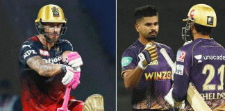 ಇಂದು ಆರ್ಸಿಬಿ- ಕೆಕೆಆರ್ ಪಂದ್ಯ; ಫಾಫ್ ಬಳಗದಲ್ಲಿ ಮಹತ್ತರ ಬದಲಾವಣೆ?