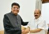 ಮುಖ್ಯಮಂತ್ರಿಯನ್ನು ಭೇಟಿ ಮಾಡಿದ ಕೇಂದ್ರ ಸಚಿವ