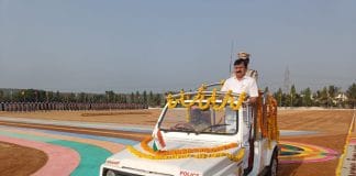 ಕೆ ಎಸ್ ಆರ್ ಪಿ ತರಭೇತಿ ಶಾಲೆ ಮತ್ತು ಇಂಡಿಯಾ ರಿಸರ್ವ್ ಬೆಟಾಲಿಯನ್, ಮುನಿರಾಬಾದ್, ಪ್ರಶಿಕ್ಷಣಾ ಅಭ್ಯರ್ಥಿಗಳ, ನಿರ್ಗಮನ ಪಥಸಂಚಲನ ಕಾರ್ಯಕ್ರಮದಲ್ಲಿ, ಗೃಹ ಸಚಿವ ಶ್ರೀ ಆರಗ ಜ್ಞಾನೇಂದ್ರ