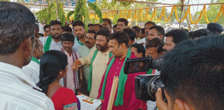 ಹರಿಹರಪುರ ಗೇಟ್ ಬಳಿ ಆಯೋಜಿಸಿದ್ದ ಗೋಪೂಜೆ ನೆರವೇರಿಸಿದ ಸಚಿವರು