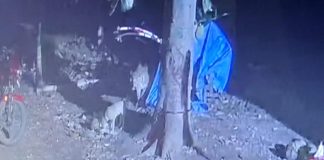 ನಾಯಿಮರಿ ಹೊತ್ತೊಯ್ದ ಚಿರತೆ ಸಿಸಿಟಿವಿ ಯಲ್ಲಿ ಸೆರೆಯಾದ ದೃಶ್ಯ