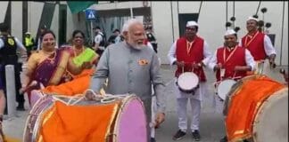 ಡೆನ್ಮಾರ್ಕ್ ನಲ್ಲಿ ಡೋಲು ಬಾರಿಸಿದ ಪ್ರಧಾನಿ; ನರೇಂದ್ರ ಮೋದಿಯವರ ಈ ವಿಡಿಯೋ ಫುಲ್ ವೈರಲ್