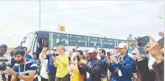 ವಿದೇಶಿ ಪ್ರತಿನಿಧಿಗಳ ಆಗಮನ : ರಾತ್ರೋ-ರಾತ್ರಿ ರಸ್ತೆ ಗುಂಡಿ ಮಾಯ